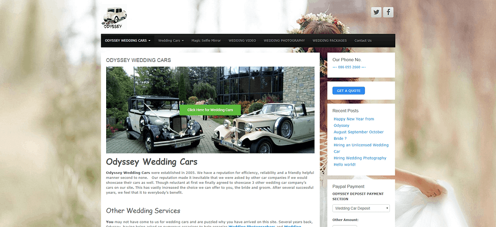 Odyssey Wedding Cars