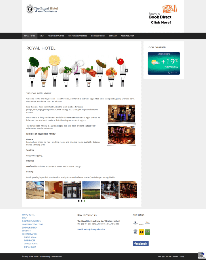 WEB DESIGN 14 theroyalhotel-ie 900