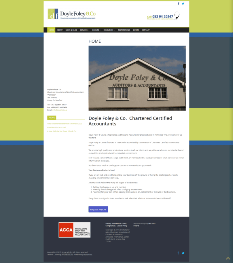 WEB DESIGN 7 doylefoley 900